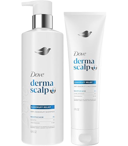 Amazon.com : Dove Derma Scalp Thickening Shampoo and Conditioner